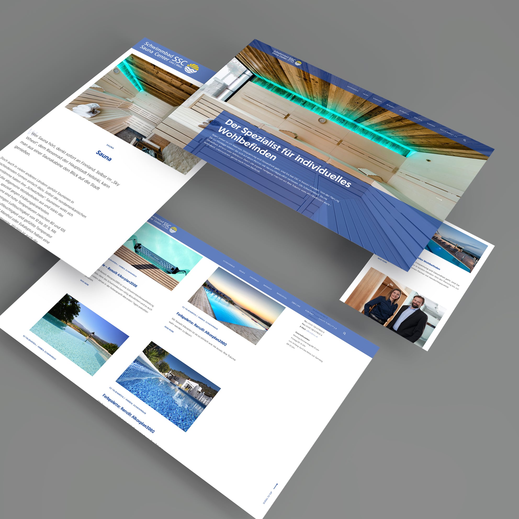 SSC - Konzeptionierung, Webdesign, Website und Shop in Linz/Leonding